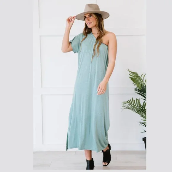 Last One New Dash of Sass One-Shoulder Dress - Picture 3 of 5